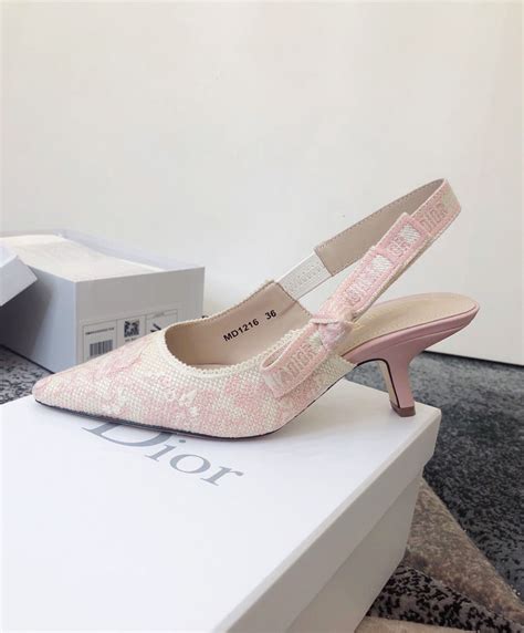 dior slingback pink|dior heels jadior.